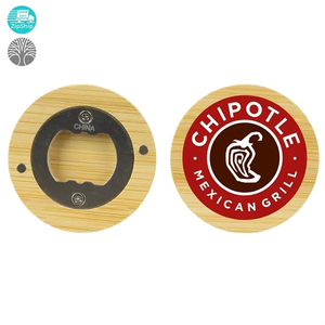 Photo of Magnetic Bamboo Bottle Opener 