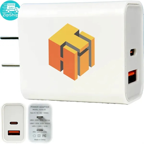 Main photo of 2 In1 Usb Wall Charger 30w 