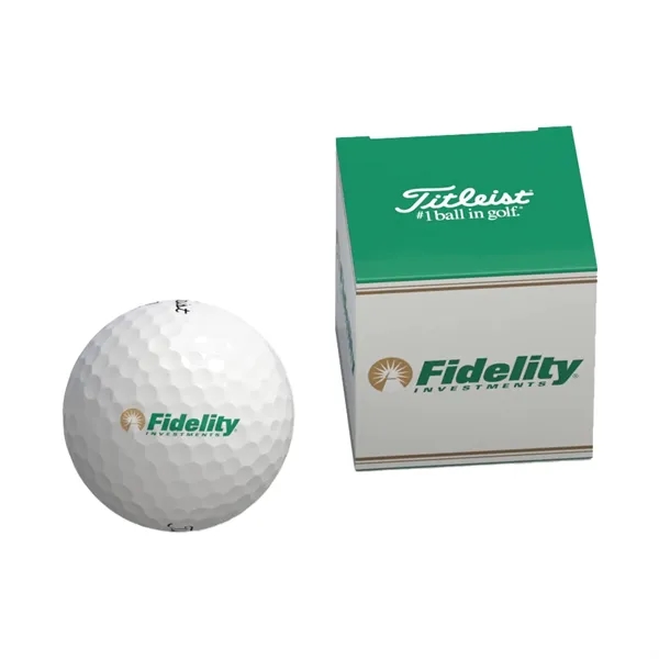 White color option for Titleist Custom 1 Golf Ball Box