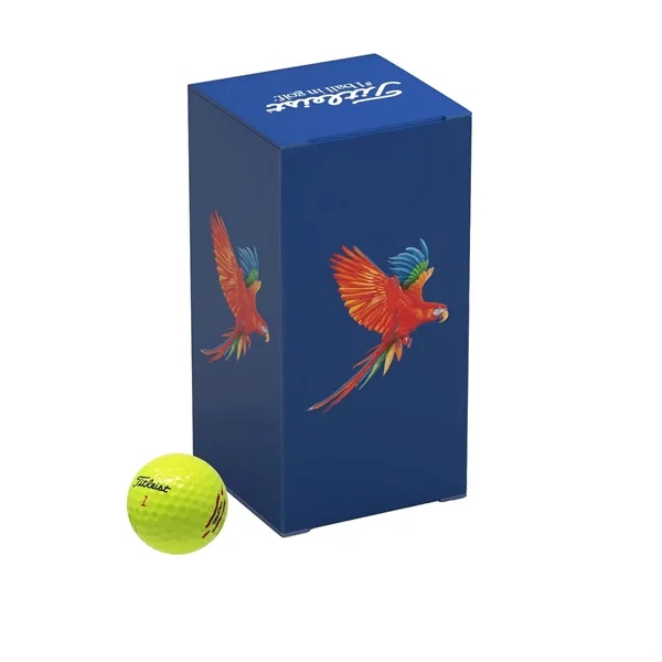 Yellow color option for Titleist Custom 2 Golf Ball Sleeve