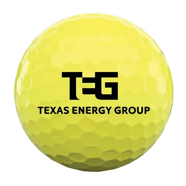 Yellow color option for Titleist Custom Dozen Golf Ball Cube