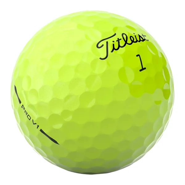 Yellow color option for Titleist Half Dozen Custom Golf Ball Box With Stock Sleeves