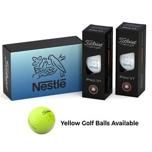 Photo of Titleist Half Dozen Custom Golf Ball Box With Stock Sleeves