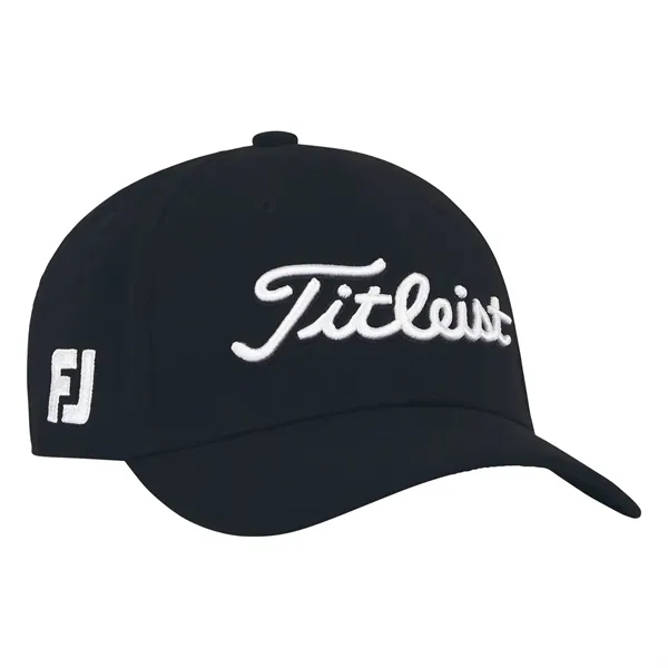 Black-White color option for Titleist Junior Tour Performance Golf Cap
