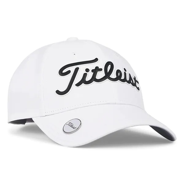 White-Black color option for Titleist Players Ball Marker Cap