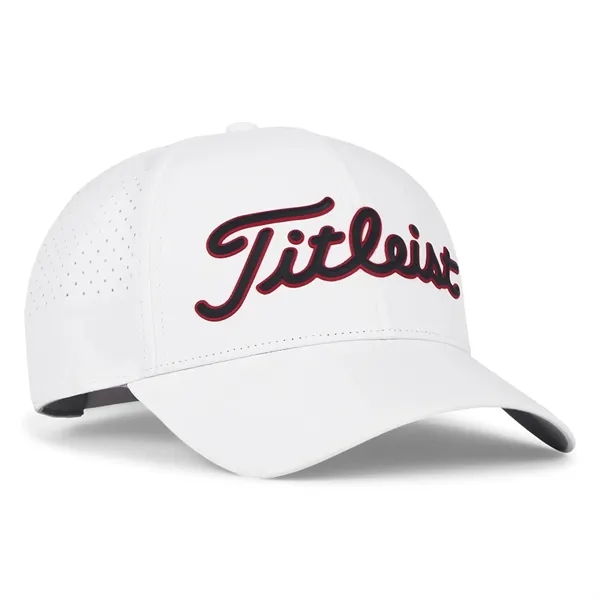 White-Navy Blue-Red color option for Titleist Players Tech Cap