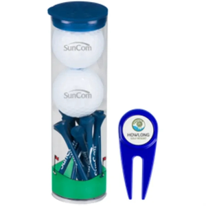 Photo of Wilson Ultra 2 Golf Ball Tube With Divot Tool And Tees