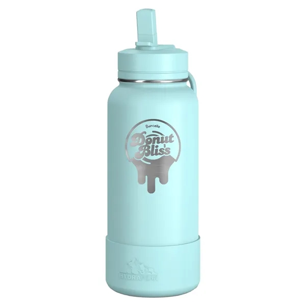 Light Blue color option for 32 Oz. Hydrapeak Insulated Water Bottle W/Straw Lid