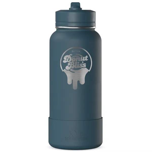 Navy Blue color option for 32 Oz. Hydrapeak Insulated Water Bottle W/Straw Lid