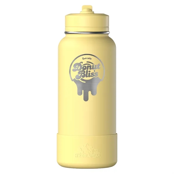 Yellow color option for 32 Oz. Hydrapeak Insulated Water Bottle W/Straw Lid