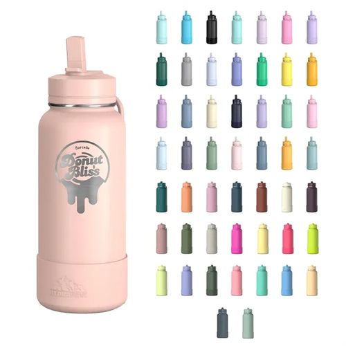 Main photo of 32 Oz. Hydrapeak Insulated Water Bottle W/Straw Lid