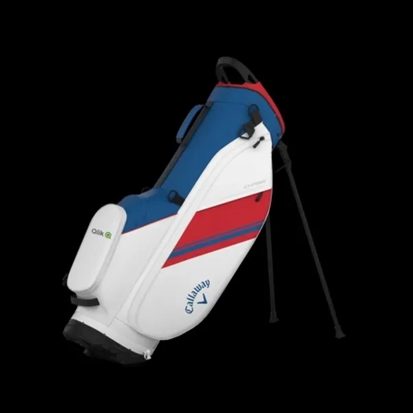 Blue-White-Red color option for Callaway Chase Stand Golf Bag