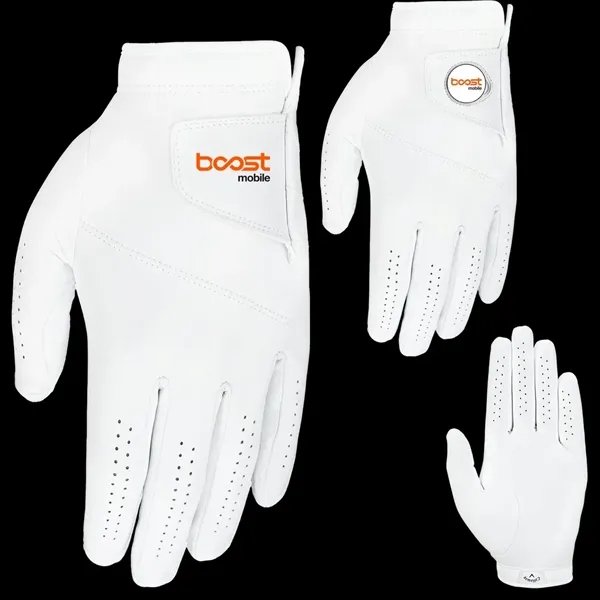 White color option for Callaway Tour Authentic Golf Glove