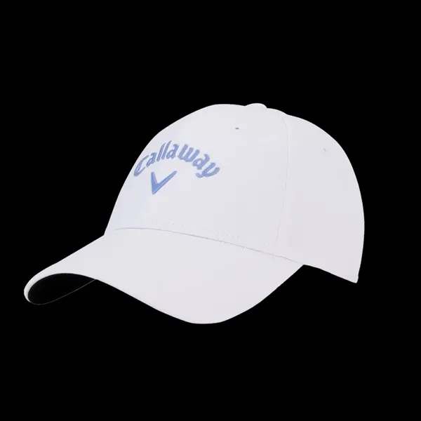 White-Hydrangea color option for Callaway Women's Liquid Metal Golf Cap