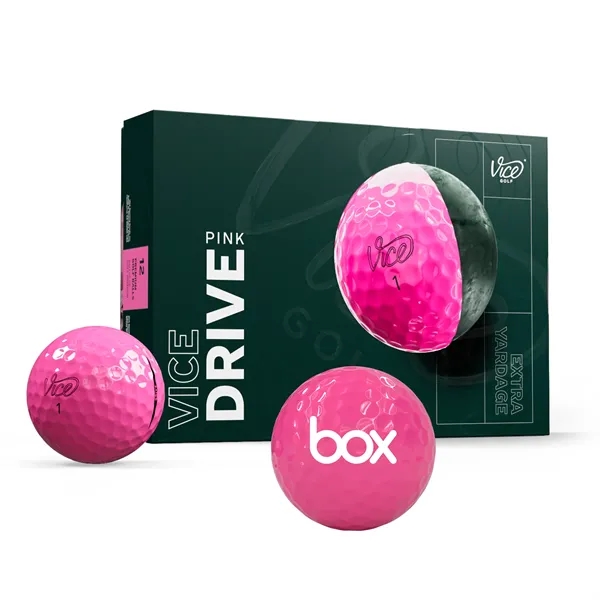 Pink color option for Vice Drive Golf Balls