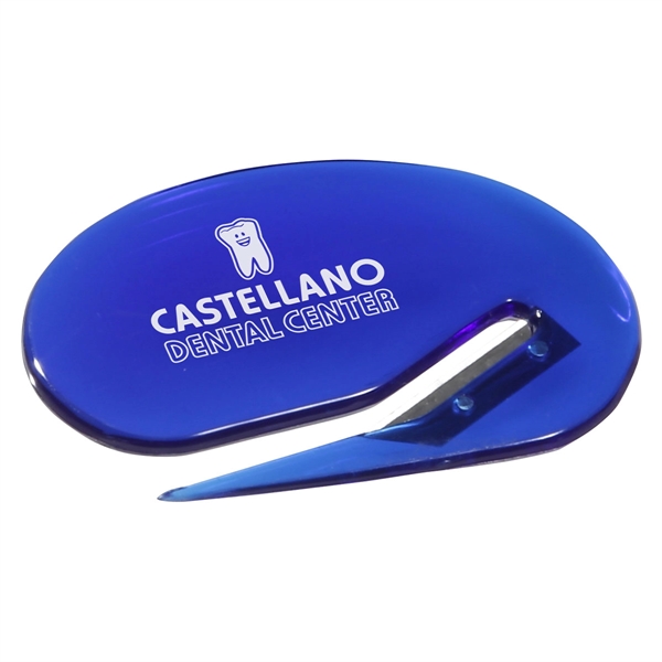 Clear Blue color option for Oval Letter Opener