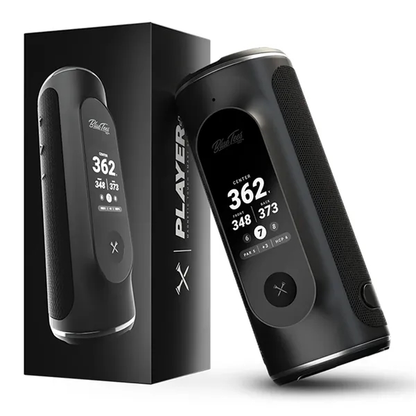 Black color option for Blue Tees Player+ Gps Magnetic Golf Speaker