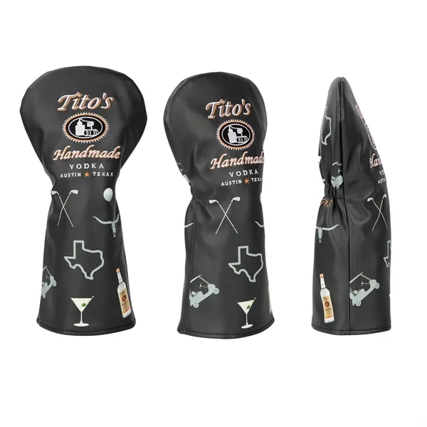 Black color option for Dual Decoration Performance Driver Head Cover 