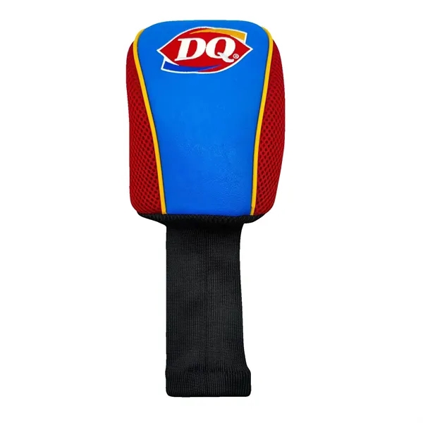 Red color option for Longneck Mesh Embroidered Driver Head Cover