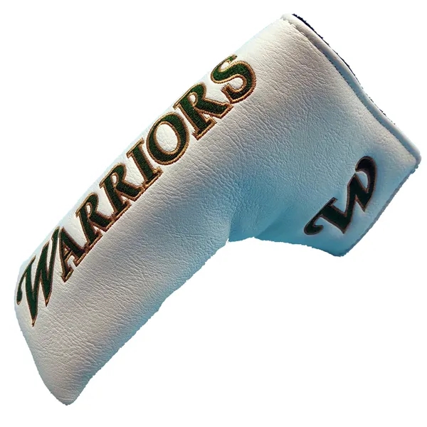 White color option for Gb Magnetic Closure Blade Putter Head Cover 