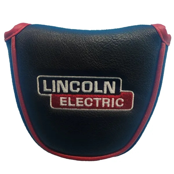 Black color option for Gb Magnetic Closure Mallet Putter Head Cover