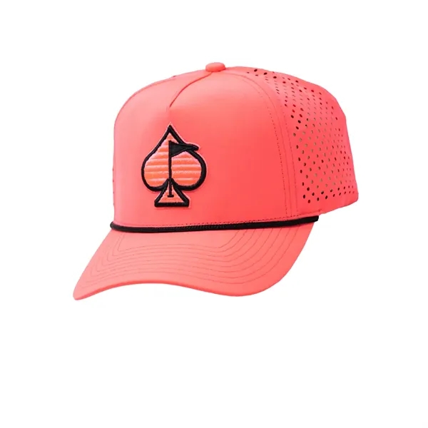 Pink color option for Pins And Aces Rope Hat