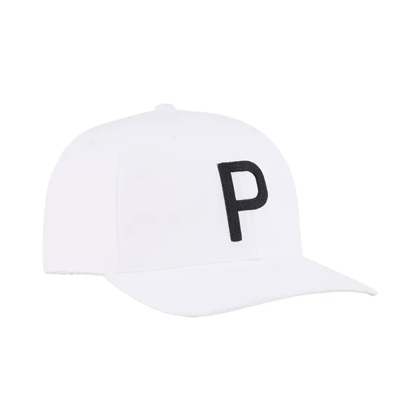 White-Black color option for Puma Heritage Golf Cap
