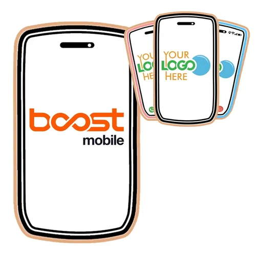 Main photo of Cellphone Shaped Logo Sugar Cookie