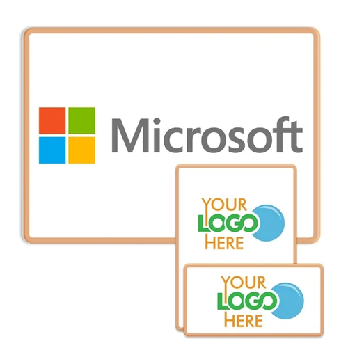 Main photo of 2" X 4" Rectangle Logo Sugar Cookie