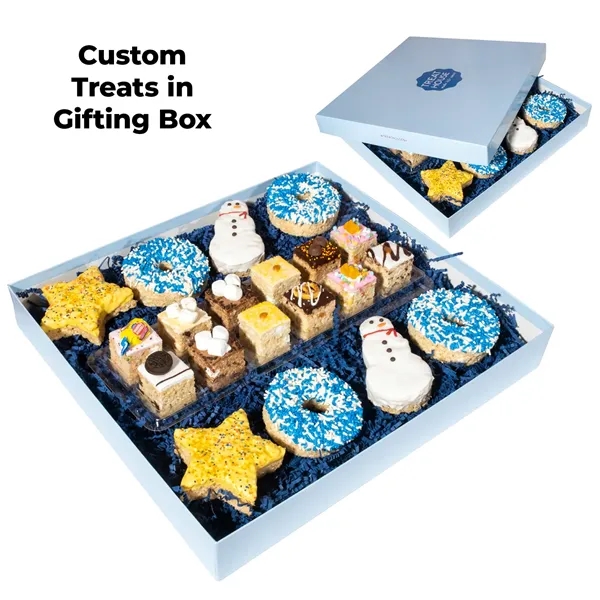 White color option for Deluxe Box With Handmade Crispy Rice Treats
