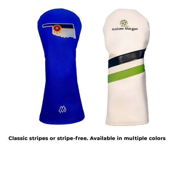 Navy Blue color option for Vintage Embroidered Fairway Head Cover