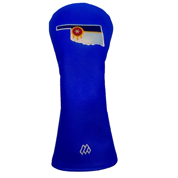 Royal Blue color option for Vintage Embroidered Fairway Head Cover