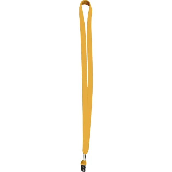 Gold 136 color option for Nylon Elastic Lanyard