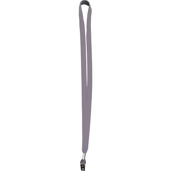 Gray 432 color option for Nylon Elastic Lanyard