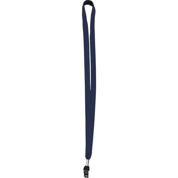 Navy 533 color option for Nylon Elastic Lanyard