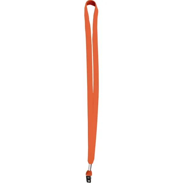 Neon Orange 811 color option for Nylon Elastic Lanyard