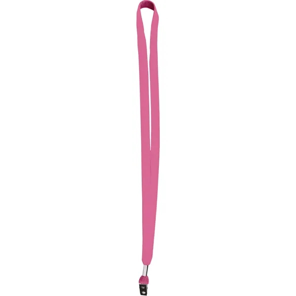 Neon Pink 1915 color option for Nylon Elastic Lanyard