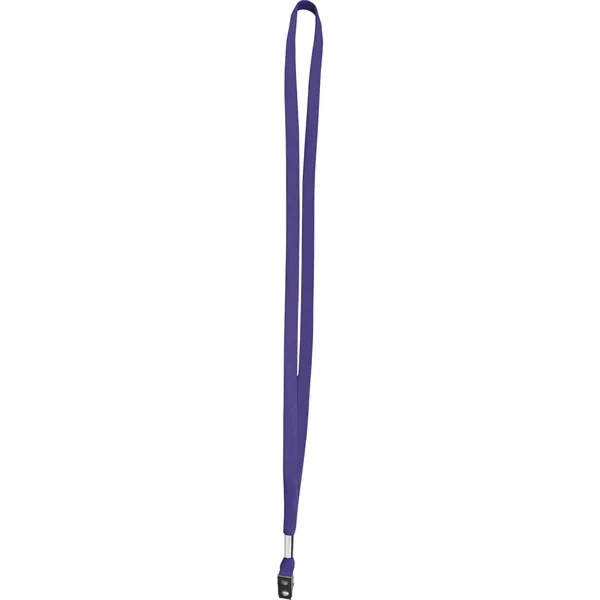 Dark Purple 273 color option for Nylon Elastic Lanyard