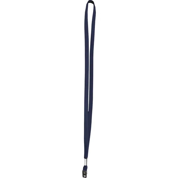 Navy 533 color option for Nylon Elastic Lanyard