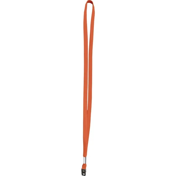 Neon Orange 811 color option for Nylon Elastic Lanyard