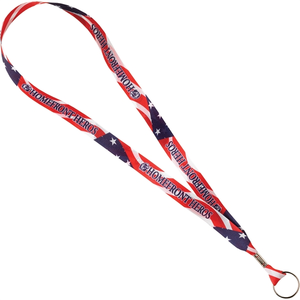 Photo of Full Color Poly Ribbon Lanyard