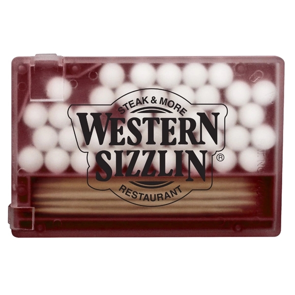 Burgundy color option for Rectangle Shaped Pick 'N' Mints