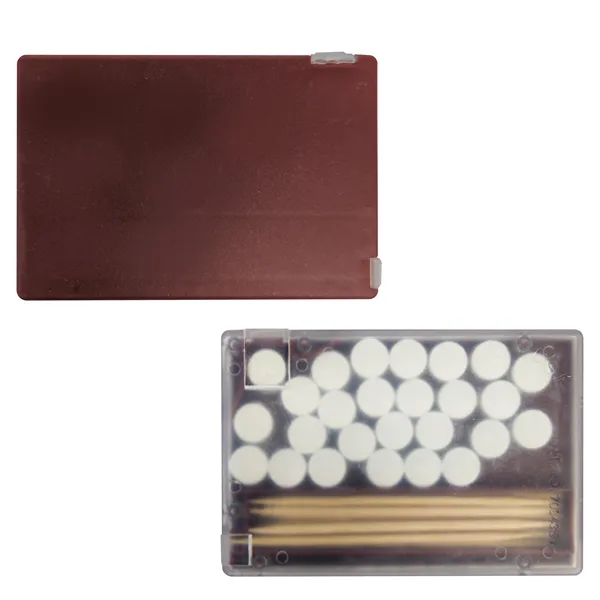 Solid Burgundy color option for Rectangle Shaped Pick 'N' Mints