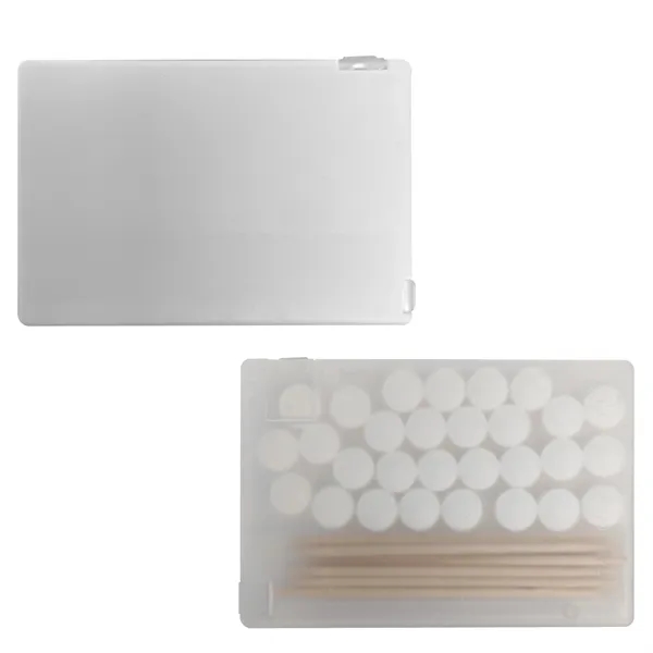 Solid White color option for Rectangle Shaped Pick 'N' Mints