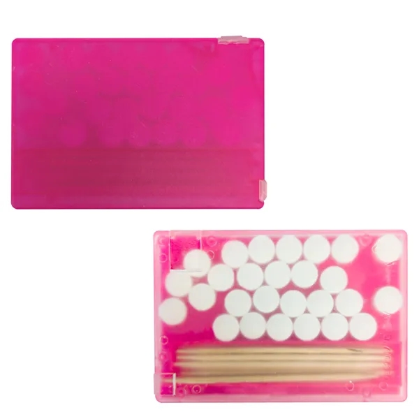 Translucent Pink color option for Rectangle Shaped Pick 'N' Mints