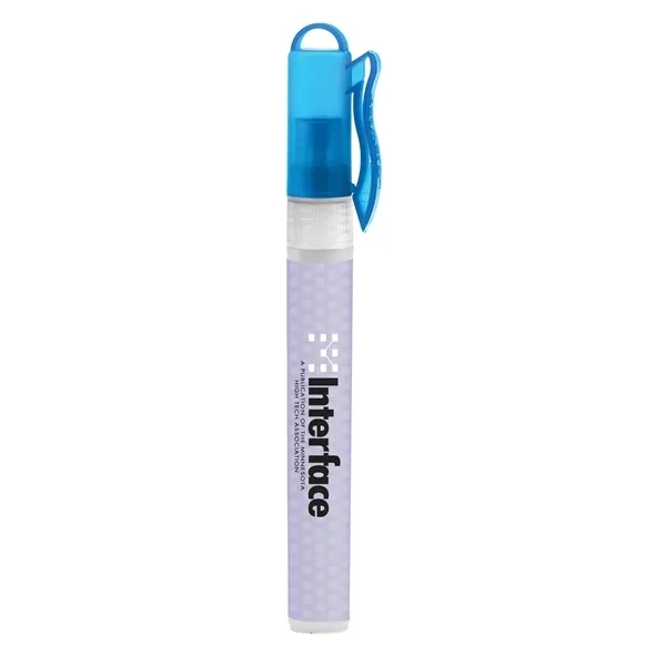 Translucent Teal color option for Laptop Or Computer Screen Cleaner Pen Spray