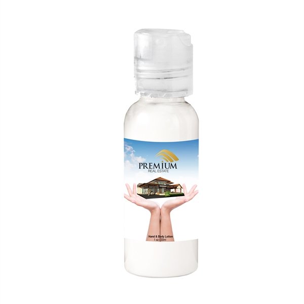 Clear color option for 1 Oz. Luxury Hand/Body Lotion