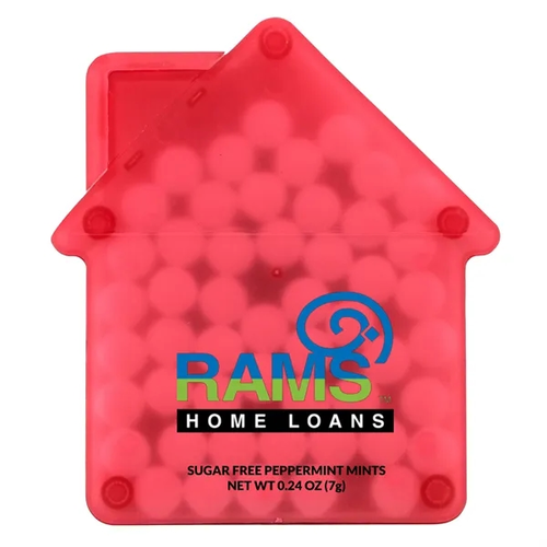 Main photo of House Shaped Credit Card Mints