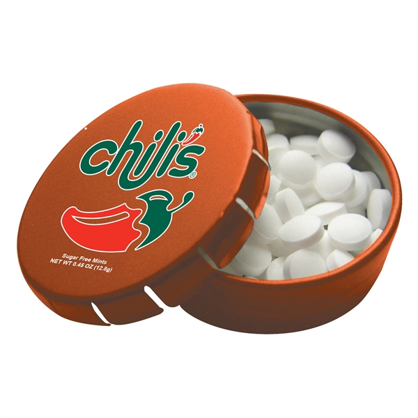 Orange color option for Tek Klick Mint Tin