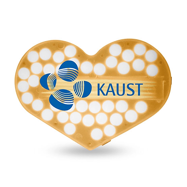 Translucent Orange color option for Heart Shaped Pick 'N' Mints